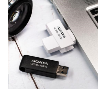 ADATA Flash Disk 64GB UC310, USB 3.2 , černá