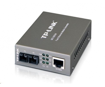 TP-Link MC100CM media konvertor (1x100Mb/s, 1x duplex SC/UPC, MM, 1310nm, 2km)