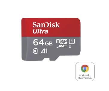 SanDisk MicroSDXC karta 64GB Ultra pro Chromebook (R:160/W:260 MB/s, UHS I, C10, A1)