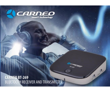 CARNEO BT-269 bluetooth audio receiver a transceive