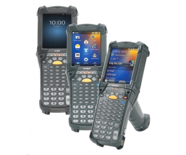 Zebra MC9200 Premium, 2D, ER, BT, Wi-Fi, Gun, disp., RFID, IST, WEC 7