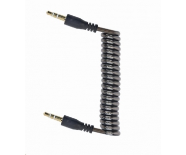 GEMBIRD Kabel přípojný jack 3,5mm M/M, 1,8m, kroucený, audio