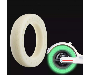 Fluorescenční bezdušová pneumatika pro Scooter