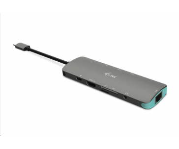 i-tec USB-C Metal Nano Docking Station 4K HDMI LAN + Power Delivery 100 W