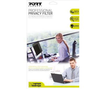 PORT bezpečnostní filtr PRIVACY 2D TOUCHSCREEN GOLD - 14,1'', 16/9, 310 x 175 mm