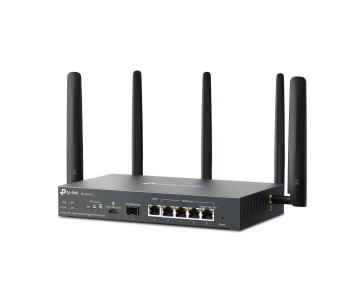 TP-Link ER706W-4G OMADA VPN 4G+Cat6 router (AX3000,1xSFP WAN/LAN,1xGbEWAN,4xGbELAN/WAN,1xnanoSIM)
