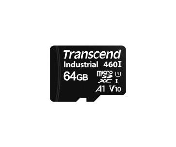 TRANSCEND MicroSDXC karta 64GB 460I, UHS-I U1 A1 100/80 MB/s