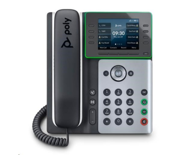 Poly Edge E300 IP Phone and PoE-enabled
