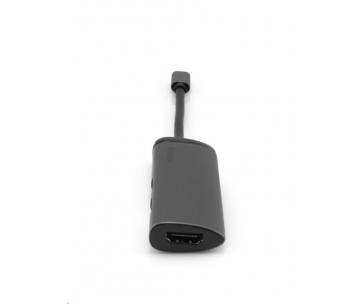 VERBATIM 49140 USB-C Multiport HUB, 2x USB 3.0, 1x USB-C, HDMI, šedá dokovací stanice