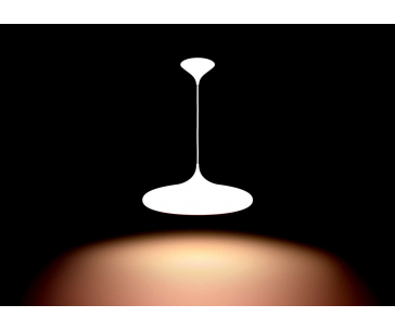PHILIPS Cher Závěsné svítidlo, Hue White ambiance, 230V, 1x39W integ.LED, Bílá