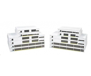 Cisco switch CBS350-48NGP-4X-EU (40xGbE,8x5GbE,2x10GbE/SFP+ combo,2xSFP+,48xPoE+,8xPoE++,740W)