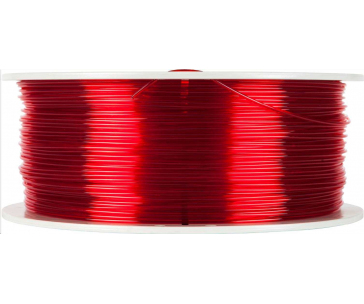 VERBATIM 3D Printer Filament PET-G 1.75mm, 327m, 1kg red transparent