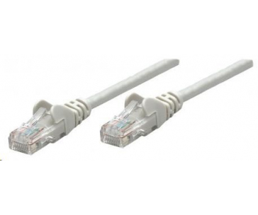 Intellinet patch kabel, Cat6A Certified, CU, SFTP, LSOH, RJ45, 15m, šedý