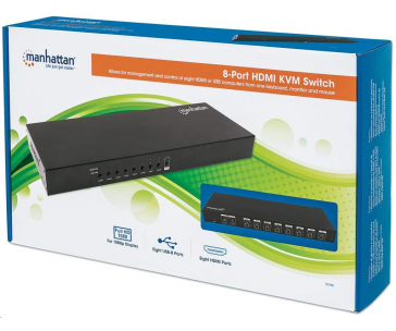 MANHATTAN 8-Port HDMI KVM Switch