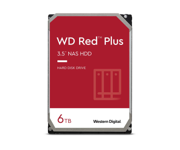 WD RED PLUS NAS WD80EFPX 8TB, SATAIII/600, Cache 256MB, 512MB/s, CMR
