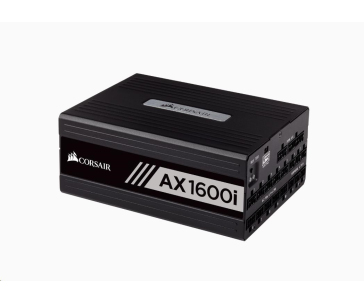 CORSAIR zdroj, AX1600i-80 PLUS® Platinum Certified PSU (ATX, 1600W, Modular)