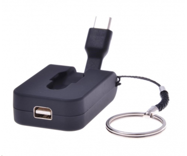 PREMIUMCORD Adaptér USB 3.1 Typ-C male na mini DisplayPort female,zasunovací kabel a kroužek na klíče