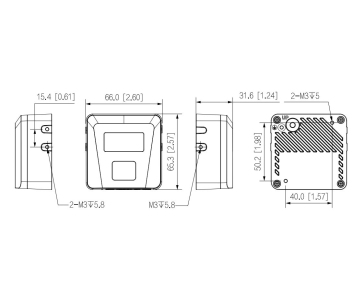 Dahua IPC-HUM8531M-V-LED-0360B, IP kamera, Pinhole, 5MPx, 1/2.7" CMOS, objektiv 3.6 mm, IR<0,5, IP67