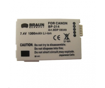 Braun akumulátor CANON BP-2L5, BP-2L14, 1500mAh