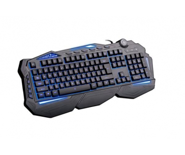 C-TECH klávesnice SCORPIA V2 (GKB-119), herní, CZ/SK, 7 barev podsvícení, programovatelná, černá, USB
