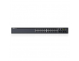 Dell Networking S3124P L3 PoE+ 24x 1GbE 2x Combo 2x 10GbE SFP+ fixed ports Stacking IO to PSU air 1x 715w AC PS
