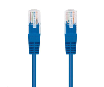 C-TECH kabel patchcord Cat5e, UTP, modrý, 5m