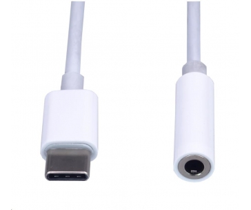PremiumCord Převodník USB-C na audio konektor jack 3,5mm female 10cm