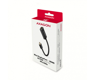 AXAGON RVDM-HI14N, Mini DisplayPort -> HDMI 1.4 redukce / adaptér, 4K/30Hz