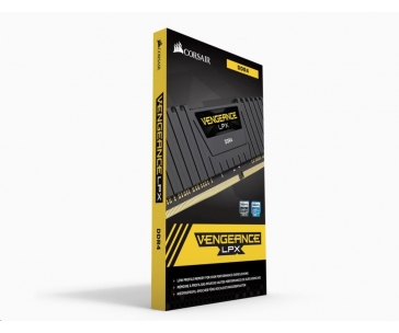 CORSAIR DIMM DDR4 32GB (Kit of 2) 3000MHz CL16 Vengeance LPX Černá