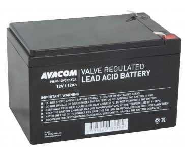 AVACOM baterie 12V 12Ah F2 (PBAV-12V012-F2A)