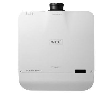 NEC projektor PA804UL-WH, 1920x1200, 7500ANSI, 3000000:1, 3D, HDMI / DP / VGA / LAN, Volitelné objektivy, Bílý + NP41ZL