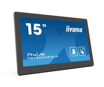 iiyama ProLite TW1523AS-B1P, 39.6 cm (15,6''), Projected Capacitive, Android, black