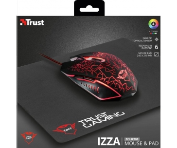 TRUST GXT 783 Gaming Mouse & Mouse Pad