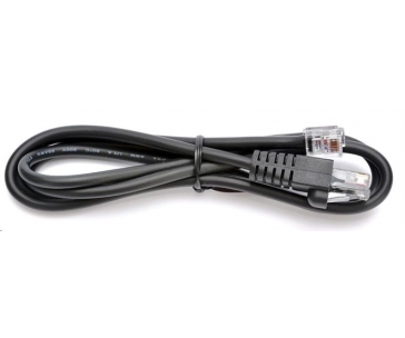 Virtuos kabel RJ12 9-12V pro pokladní zásuvku a tiskárnu/pokladnu, 1,1 m, černý
