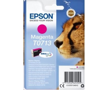 EPSON ink bar Singlepack Magenta T0713 DURABrite Ultra Ink (5,5 ml)