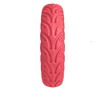 Bezdušová pneumatika pro Scooter červená (Bulk)