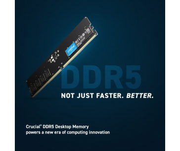 GIGABYTE DIMM DDR5 16GB (Kit of 2) 4800MHz Crucial