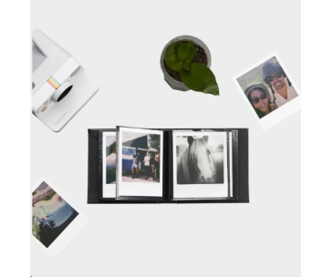 Polaroid Photo Album Small Black 40 fotek (i-Type, 600, SX-70)