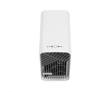 FRACTAL DESIGN skříň Torrent Nano White TG Clear Tint, USB 3.1 Type-C, 2x USB 3.0, bez zdroje, mITX