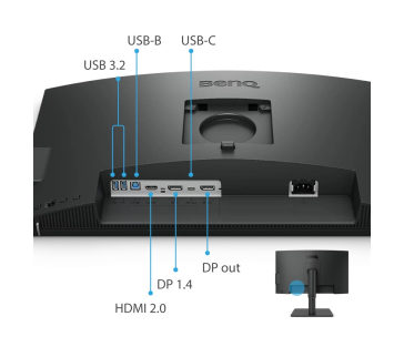 BENQ MT PD2506Q IPS 25", 2560 x 1440, 350 nitů, 1000:1, 5ms, HDMI / DP / USB-C, VESA, Repro