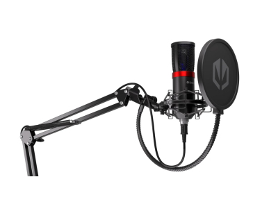 Endorfy mikrofon Solum Streaming (SM950)/ streamovací / nastavitelné rameno / pop-up filtr / USB