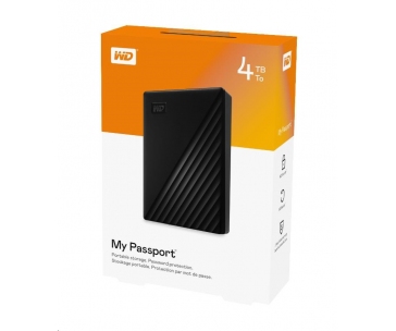 WD My Passport portable 4TB Ext. 2.5" USB3.0 Black