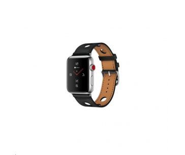 COTECi kožený řemínek pro Apple Watch 38 / 40mm černá