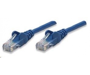 Intellinet Patch kabel Cat5e UTP 0,5m modrý