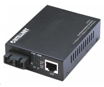 Intellinet Ethernet konvertor, 100Base-TX (RJ45) na 100Base-FX (SC) multimode, 2 km