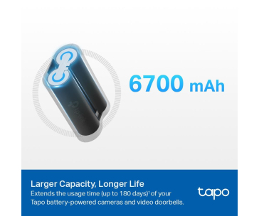 TP-Link Tapo A100 náhradní baterie k Tapo C420, Tapo C400, Tapo D230