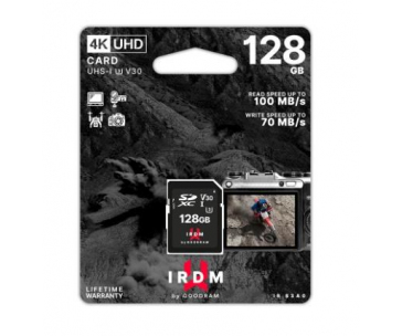 GOODRAM SDXC karta 128GB IRDM (R:100/W:70 MB/s) UHS-I U3