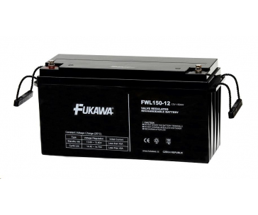 Baterie - FUKAWA FWL 150-12 (12V/150Ah - M8), životnost 10let