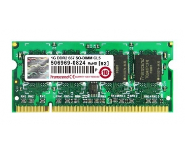 TRANSCEND SODIMM DDR2 1GB 667MHz 128Mx8 CL5 JetRam™