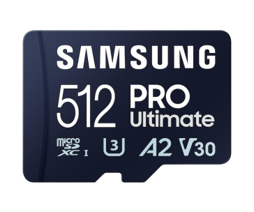 Samsung micro SDXC 512GB PRO Ultimate + SD adaptér